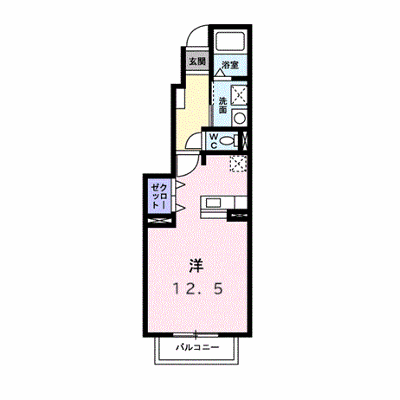マーベラスＫ２ 102【管理NO：1-013360301-01020】 ★家具家電は申し込み後に搬入します★ ★2026年10月中旬入居可能★の外観画像