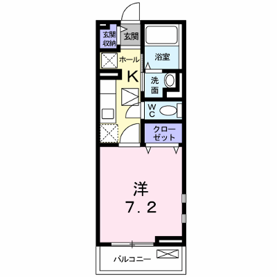 メゾン　ボヌールⅢ 101【管理NO：1-018014403-01010】 ★家具家電は申し込み後に搬入します★の外観画像
