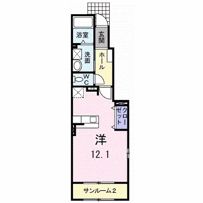 ファーストヒストリーＣ 101【管理NO：1-014709701-01010】 ★家具家電は申し込み後に搬入します★ ★2026年09月下旬入居可能★の外観画像