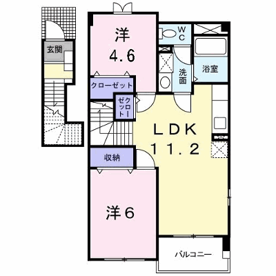 ボンヌ・シャンスⅢ 201【管理NO：1-011474303-02010】 ★家具家電は申し込み後に搬入します★ ★2026年09月下旬入居可能★の外観画像