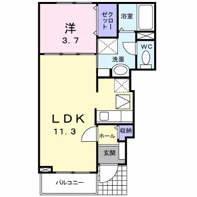 シャレオ 102【管理NO：1-016972601-01020】 ★家具家電は申し込み後に搬入します★ ★2026年10月中旬入居可能★の外観画像