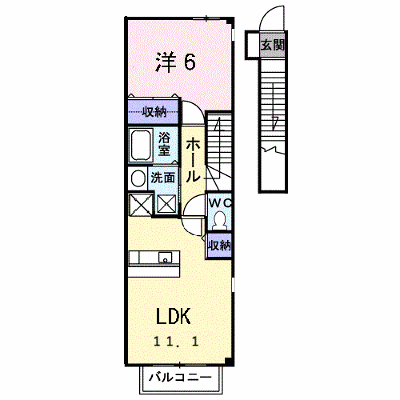 ｈａｒｍｏｎｉｅ　まつほＡ 201【管理NO：1-013171501-02010】 ★家具家電は申し込み後に搬入します★ ★2026年10月中旬入居可能★の外観画像