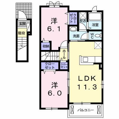 フリーデ・Ｙ 201【管理NO：1-021456001-02010】 ★家具家電は申し込み後に搬入します★ ★2026年11月中旬入居可能★の外観画像