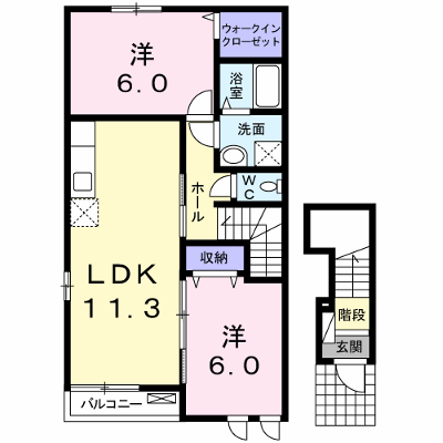 アロハ　ステート 201【管理NO：1-016628401-02010】 ★家具家電は申し込み後に搬入します★ ★2026年10月中旬入居可能★の外観画像