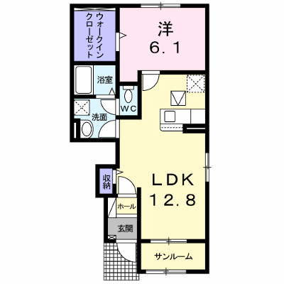 リヴァーサ御堀Ⅱ 102【管理NO：1-026063102-01020】 ★家具家電は申し込み後に搬入します★ ★2026年10月上旬入居可能★の外観画像