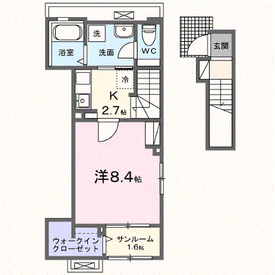 ソレアード　ヴィラ 201【管理NO：1-027358601-02010】 ★家具家電は申し込み後に搬入します★ ★2026年09月中旬入居可能★の外観画像