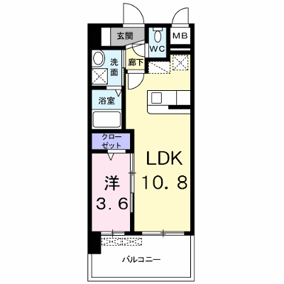 ラウレア　Ｋ 402【管理NO：1-020283301-04020】 ★家具家電は申し込み後に搬入します★ ★2026年10月中旬入居可能★の外観画像