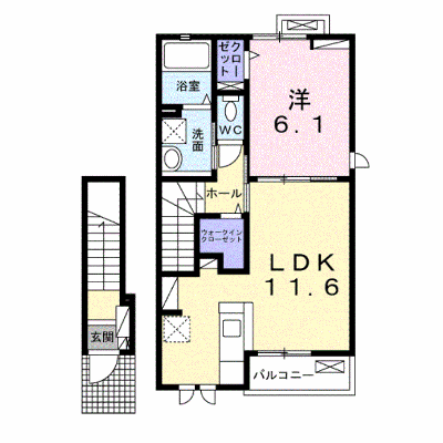 グランドソレイユ　川内　Ⅱ 204【管理NO：1-024036901-02040】 ★家具家電は申し込み後に搬入します★ ★2026年09月下旬入居可能★の外観画像