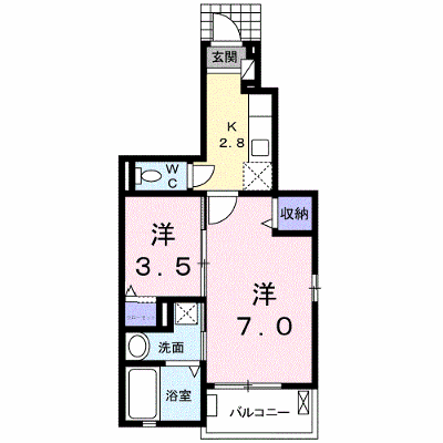 エテルノ　宮　Ａ 101【管理NO：1-022368201-01010】 ★家具家電は申し込み後に搬入します★ ★2026年09月下旬入居可能★の外観画像