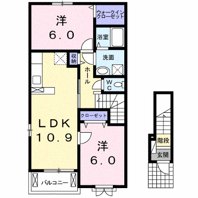 ジェイド 201【管理NO：1-023093501-02010】 ★家具家電は申し込み後に搬入します★ ★2026年10月中旬入居可能★の外観画像