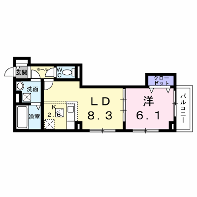 エスポワール立葉 105【管理NO：1-027401801-01040】 ★家具家電は申し込み後に搬入します★ ★2026年10月上旬入居可能★の外観画像