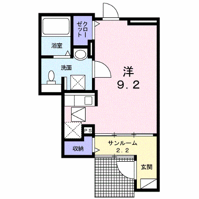 カレント・レジデンスⅡ 102【管理NO：1-021233001-01020】 ★家具家電は申し込み後に搬入します★ ★2026年10月中旬入居可能★の外観画像