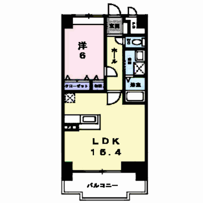 エクセレンシィ 705【管理NO：1-013588801-07040】 ★家具家電は申し込み後に搬入します★ ★2026年09月下旬入居可能★の外観画像