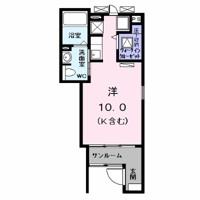 エテルノ・プラシード　Ⅱ 101【管理NO：1-020716102-01010】 ★家具家電は申し込み後に搬入します★ ★2026年10月上旬入居可能★の外観画像