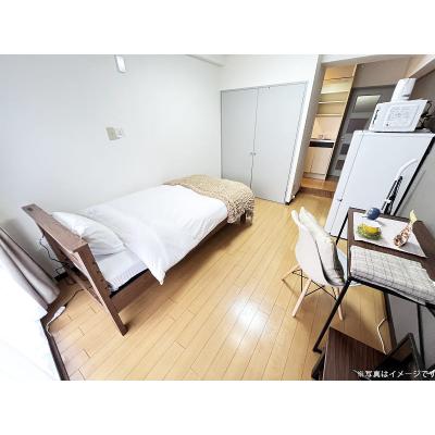 ユニオンマンスリー本千葉２　403　1R・シングル☆【禁煙ルーム】安心のオートロック完備/温水洗浄便座＆バス・トイレ別＆デスク・チェア＆たっぷり収納2ドア冷蔵庫など生活家電のあるお部屋の物件写真2