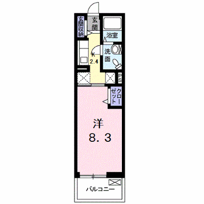 エテルノ　グレイス 204【管理NO：1-019971001-02040】 ★家具家電は申し込み後に搬入します★ ★2026年10月上旬入居可能★の外観画像
