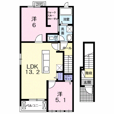 エテルノ 201【管理NO：1-022232701-02010】 ★家具家電は申し込み後に搬入します★ ★2026年11月上旬入居可能★の外観画像