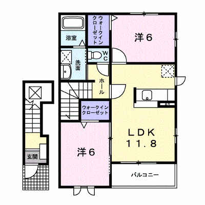 サンリット 201【管理NO：1-014397901-02010】 ★家具家電は申し込み後に搬入します★ ★2026年10月中旬入居可能★の外観画像
