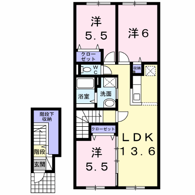 Ｈｏｒｓｅｓｈｏｅ．１０．１１ 203【管理NO：1-016830901-02030】 ★家具家電は申し込み後に搬入します★ ★2026年09月下旬入居可能★の外観画像