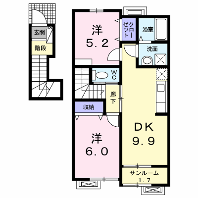 Ａｌｉｖｅ　ｉｔ　刻　Ⅰ 203【管理NO：1-016201001-02030】 ★家具家電は申し込み後に搬入します★ ★2026年10月上旬入居可能★の外観画像