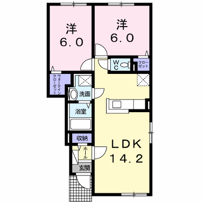 ラ・カーサ・フェリーチェ 103【管理NO：1-022666801-01030】 ★家具家電は申し込み後に搬入します★ ★2026年10月上旬入居可能★の外観画像