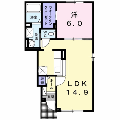 プリムラーノ 104【管理NO：1-019594701-01040】 ★家具家電は申し込み後に搬入します★ ★2026年09月中旬入居可能★の外観画像