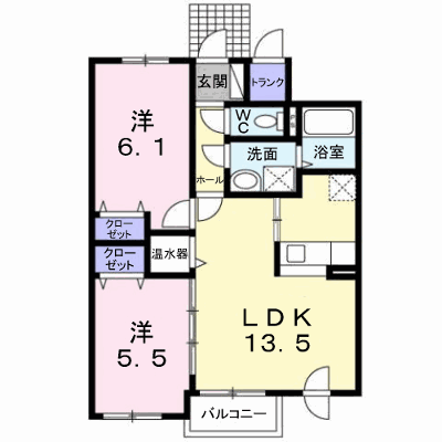 ＡｍｙⅡ 202【管理NO：1-015892501-02020】 ★家具家電は申し込み後に搬入します★ ★2026年09月中旬入居可能★の外観画像