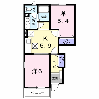 グレイスフルヴィラＡ 101【管理NO：1-011072701-01010】 ★家具家電は申し込み後に搬入します★ ★2026年10月中旬入居可能★の外観画像