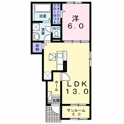 グレイス　Ⅱ 105【管理NO：1-027424002-01050】 ★家具家電は申し込み後に搬入します★ ★2026年10月中旬入居可能★の外観画像