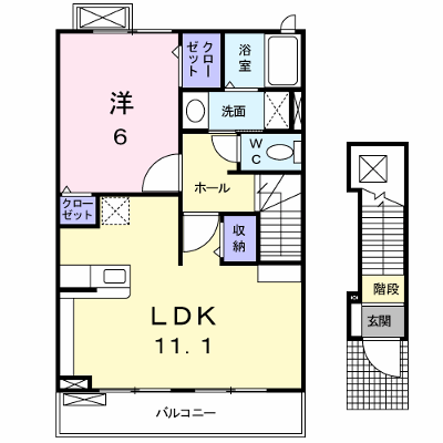 ラフィナート 202【管理NO：1-015156701-02020】 ★家具家電は申し込み後に搬入します★ ★2026年09月上旬入居可能★の外観画像
