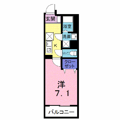 ノ・メール　マサキ 307【管理NO：1-023074701-03070】 ★家具家電は申し込み後に搬入します★の外観画像