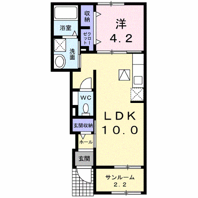 ラピィエル 103【管理NO：1-018988601-01030】 ★家具家電は申し込み後に搬入します★ ★2026年09月下旬入居可能★の外観画像