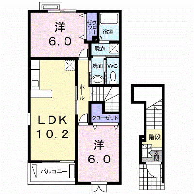 アルモニ－ 201【管理NO：1-015579501-02010】 ★家具家電は申し込み後に搬入します★ ★2026年09月中旬入居可能★の外観画像