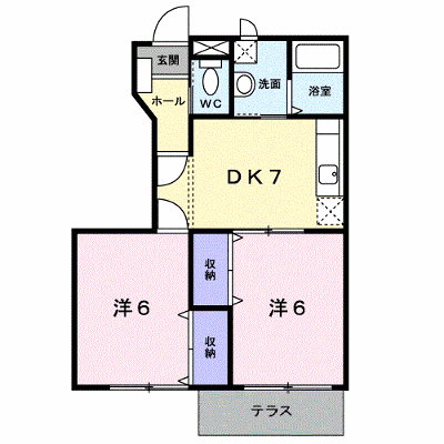 サンモールＫ 102【管理NO：1-011192001-01020】 ★家具家電は申し込み後に搬入します★ ★2026年10月中旬入居可能★の外観画像