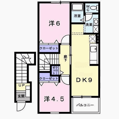 シャンスⅡ 202【管理NO：1-011203502-02020】 ★家具家電は申し込み後に搬入します★ ★2026年09月中旬入居可能★の外観画像