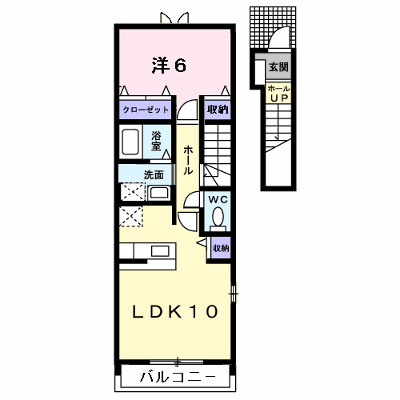 ミューセブン 201【管理NO：1-014791401-02010】 ★家具家電は申し込み後に搬入します★ ★2026年10月上旬入居可能★の外観画像