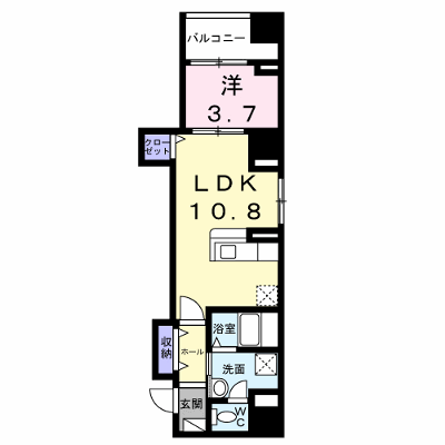 ベル・フルール 802【管理NO：1-027842701-08020】 ★家具家電は申し込み後に搬入します★の外観画像