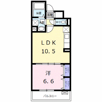 ウイステリア関口 103【管理NO：1-022310101-01030】 ★家具家電は申し込み後に搬入します★の外観画像