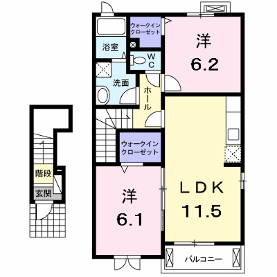 ＳＵＮＲＩＳＥ５番館 208【管理NO：1-019209201-02080】 ★家具家電は申し込み後に搬入します★ ★2026年10月中旬入居可能★の外観画像