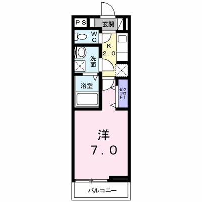 ガゾン 205【管理NO：1-024736601-02050】 ★家具家電は申し込み後に搬入します★ ★2026年10月上旬入居可能★の外観画像