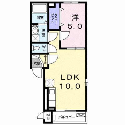 アムール 202【管理NO：1-022337001-02020】 ★家具家電は申し込み後に搬入します★ ★2026年10月中旬入居可能★の外観画像