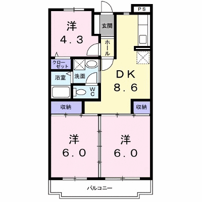 第１かしの木ハイツ 103【管理NO：1-099105001-01030】 ★家具家電は申し込み後に搬入します★ ★2026年10月上旬入居可能★の外観画像
