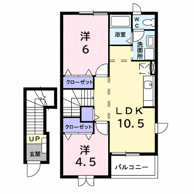 コーモドメゾン　Ｓ．Ｋ 202【管理NO：1-012485101-02020】 ★家具家電は申し込み後に搬入します★ ★2026年09月中旬入居可能★の外観画像