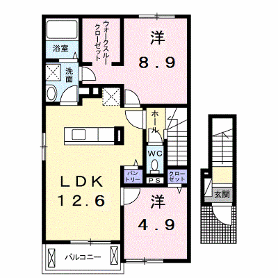 サイレンスＢ 201【管理NO：1-020268002-02010】 ★家具家電は申し込み後に搬入します★ ★2026年10月上旬入居可能★の外観画像