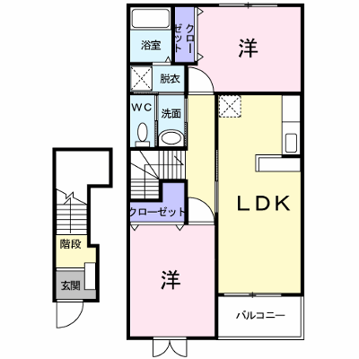 サーマルⅡ 202【管理NO：1-012952201-02020】 ★家具家電は申し込み後に搬入します★ ★2026年09月中旬入居可能★の外観画像