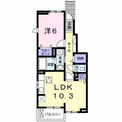 グランツ　アンジェ 103【管理NO：1-017651901-01030】 ★家具家電は申し込み後に搬入します★ ★2026年10月中旬入居可能★の外観画像