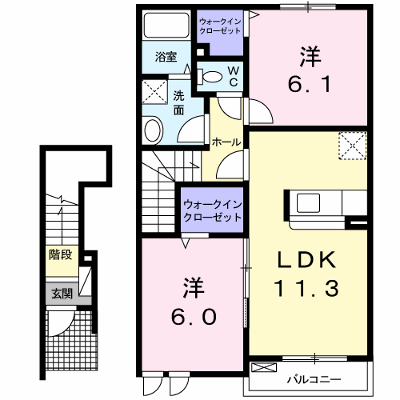 サン　グリーン 202【管理NO：1-016819001-02020】 ★家具家電は申し込み後に搬入します★ ★2026年10月中旬入居可能★の外観画像