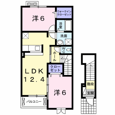 グラース・ヌーヴォー 202【管理NO：1-015786001-02020】 ★家具家電は申し込み後に搬入します★ ★2026年11月中旬入居可能★の外観画像
