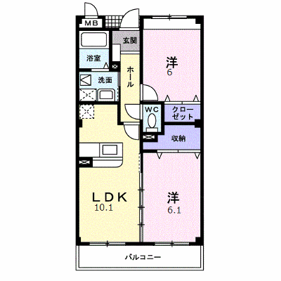 フォレスタ　ヴェルデ 103【管理NO：1-014495901-01030】 ★家具家電は申し込み後に搬入します★ ★2026年10月上旬入居可能★の外観画像
