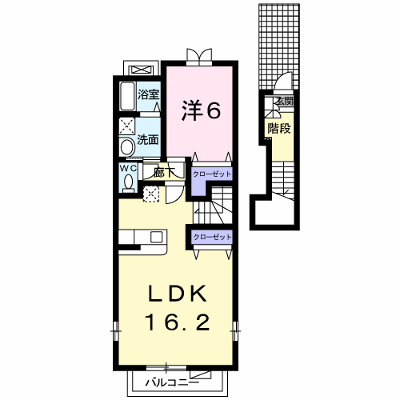 カーサ大高 201【管理NO：1-014370101-02010】 ★家具家電は申し込み後に搬入します★ ★2026年11月中旬入居可能★の外観画像
